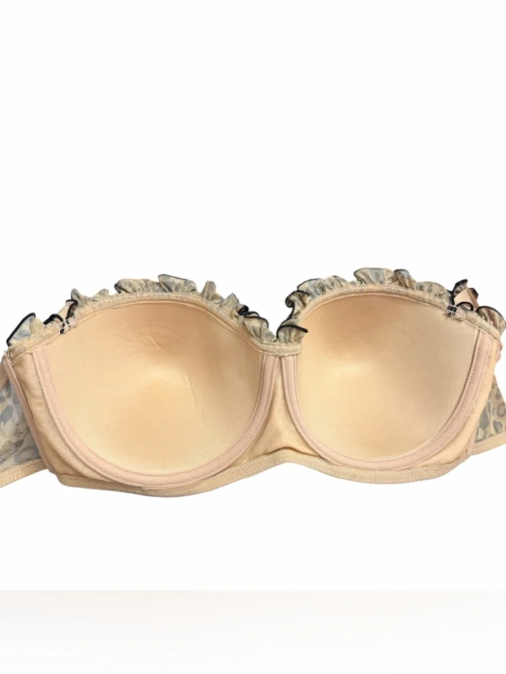 Vintage Frederick's of Hollywood Leopard Print Bra